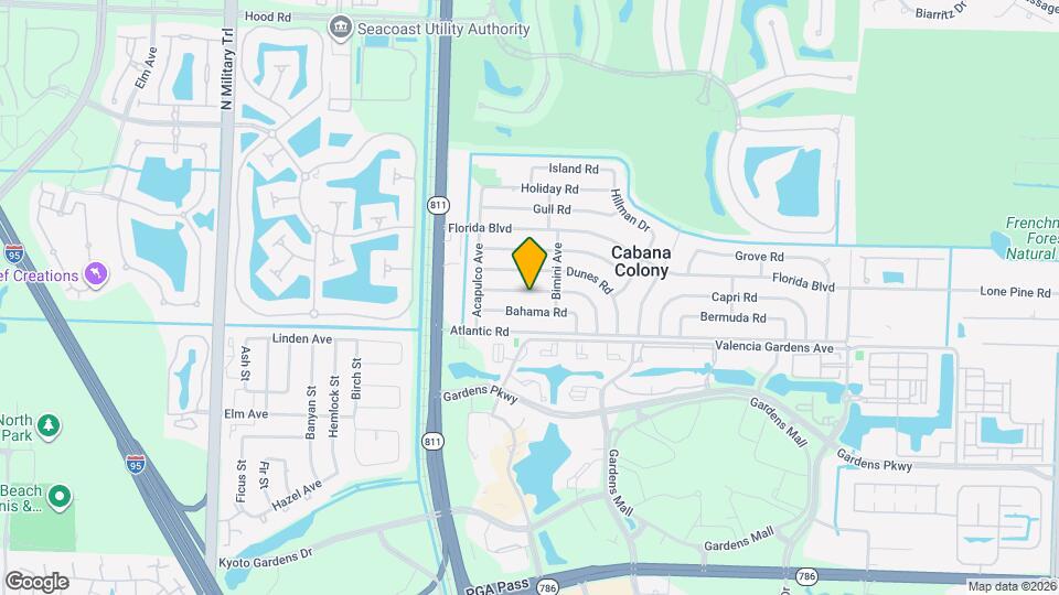 3762 Catalina Rd Map and Location Details