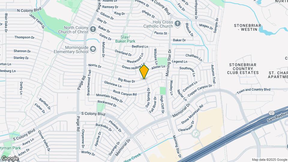 5637 Big River Dr Mapa y Detalles de la Ubicación