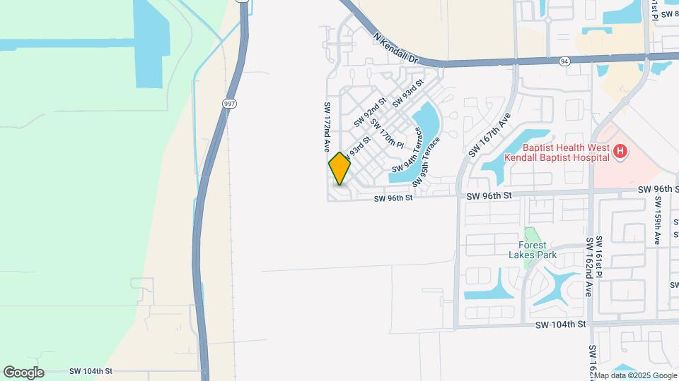 9456 SW 171st Pl Map and Location Details