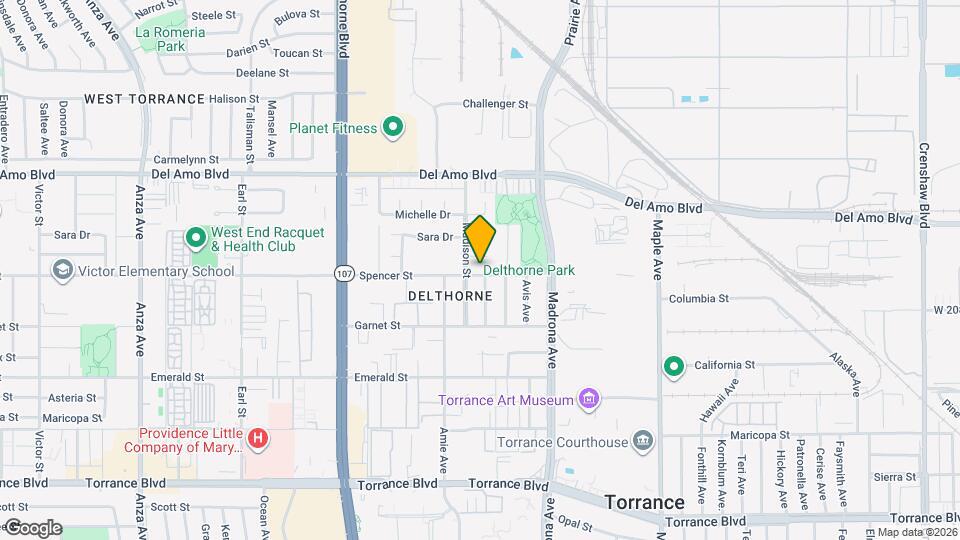 3521 Spencer St Map and Location Details