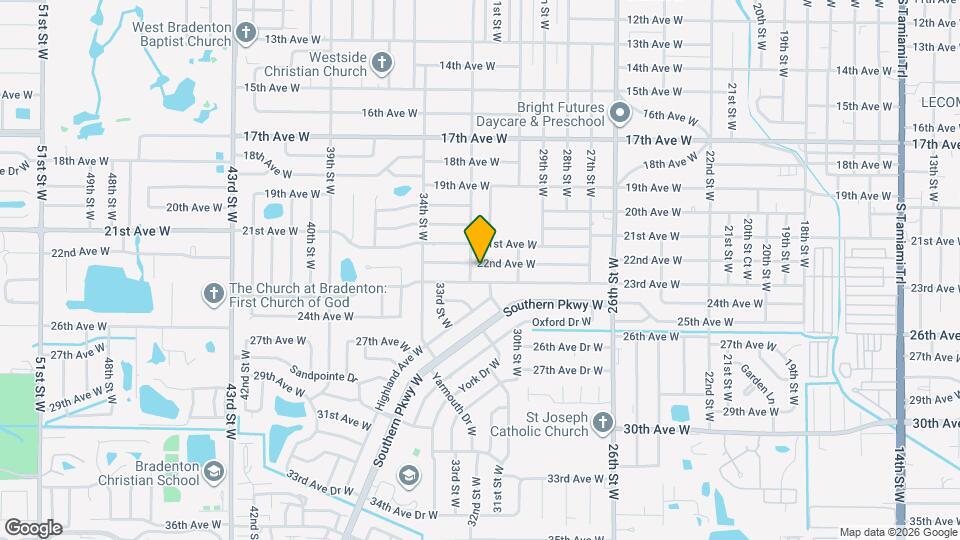 3109 22nd Ave W Mapa y Detalles de la Ubicación