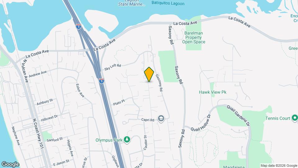 1689 Burgundy Rd Map and Location Details