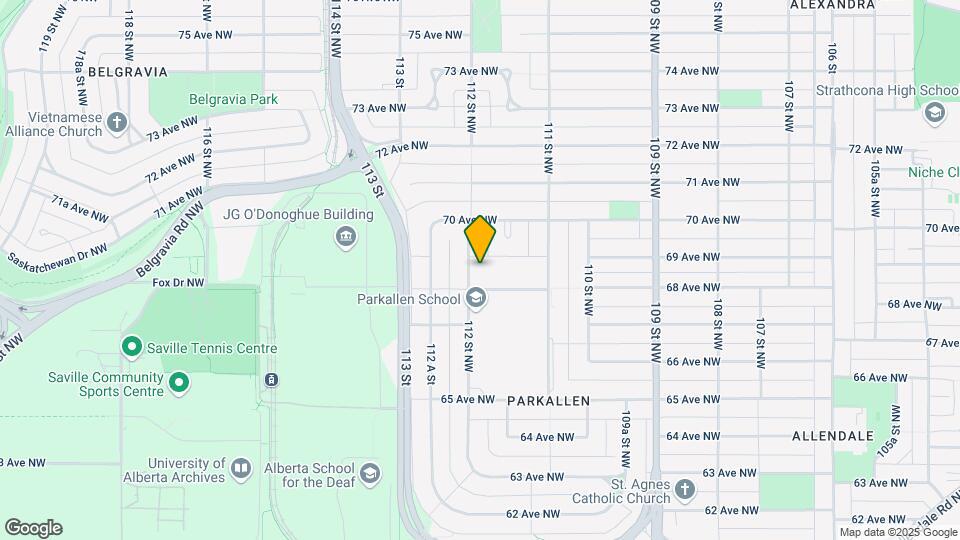 6815 112th St NW Map and Location Details