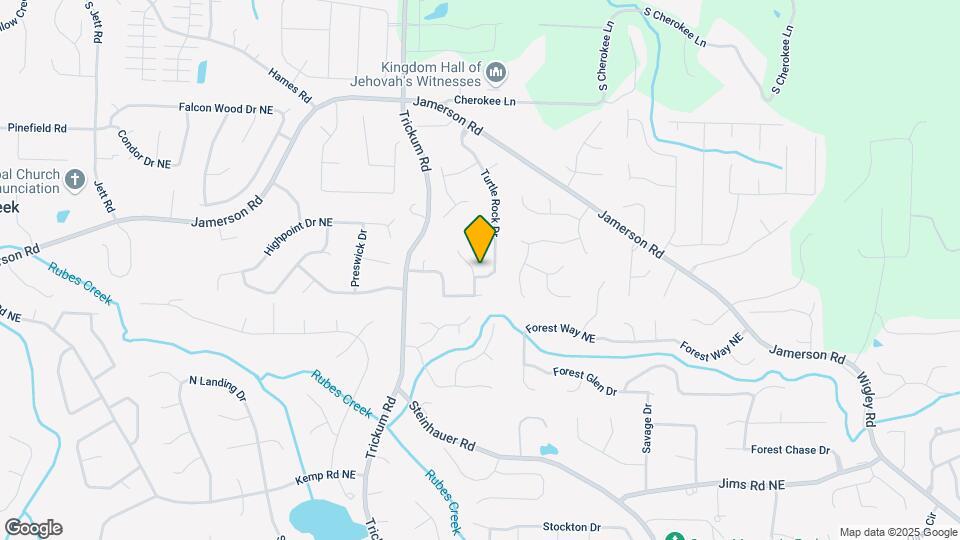 4961 Turtle Rock Dr Map and Location Details