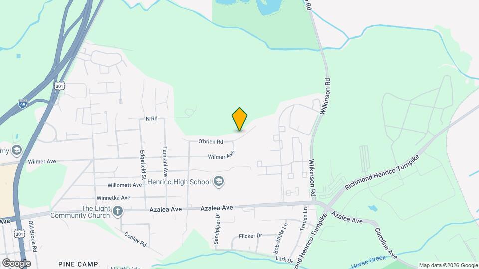 218 O'brien Rd Map and Location Details