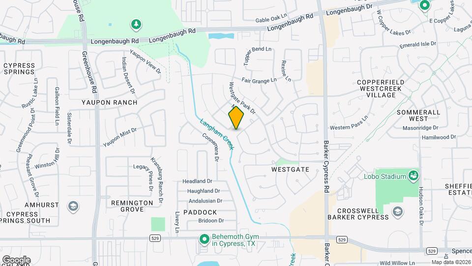 18418 Kenmark Ln Map and Location Details