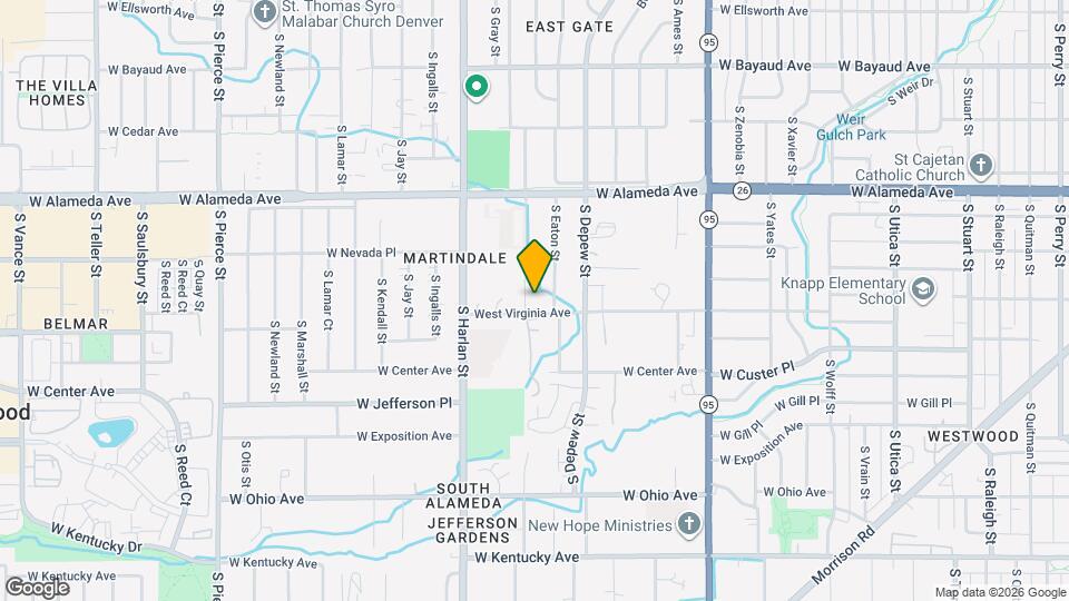 460 S Fenton St Map and Location Details
