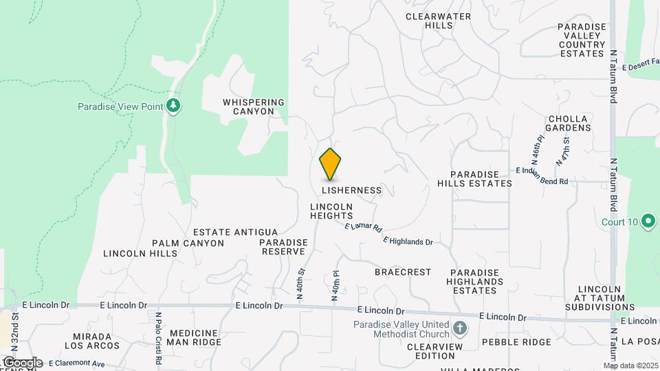 4016 E Flynn Ln Map and Location Details