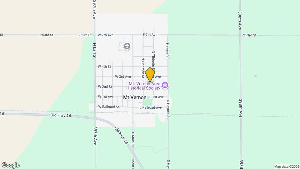 208 E 2nd Ave Map and Location Details