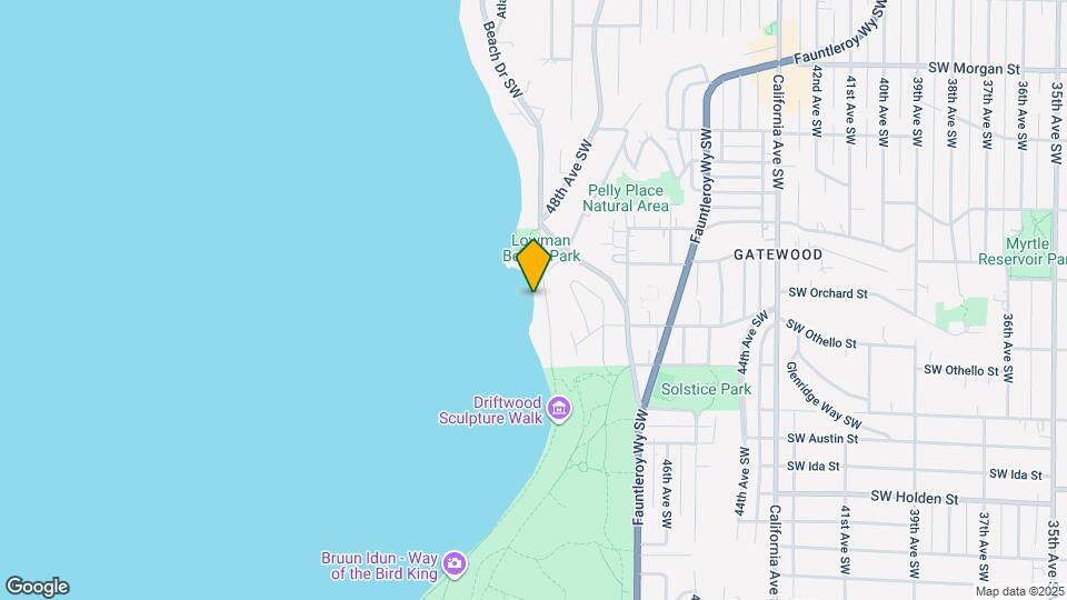 7117 Beach Dr SW Map and Location Details