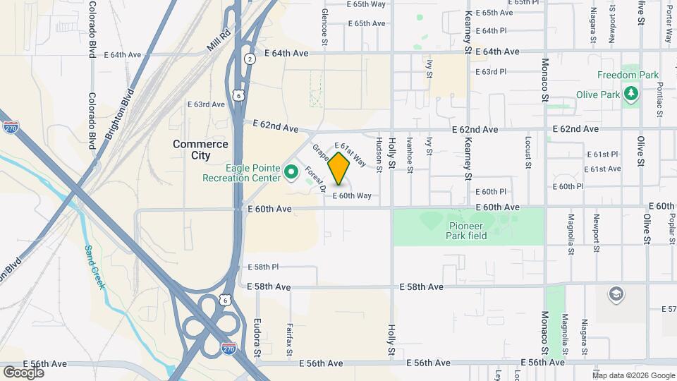 5205 E 60th Way, Unit 13-1338 Map and Location Details