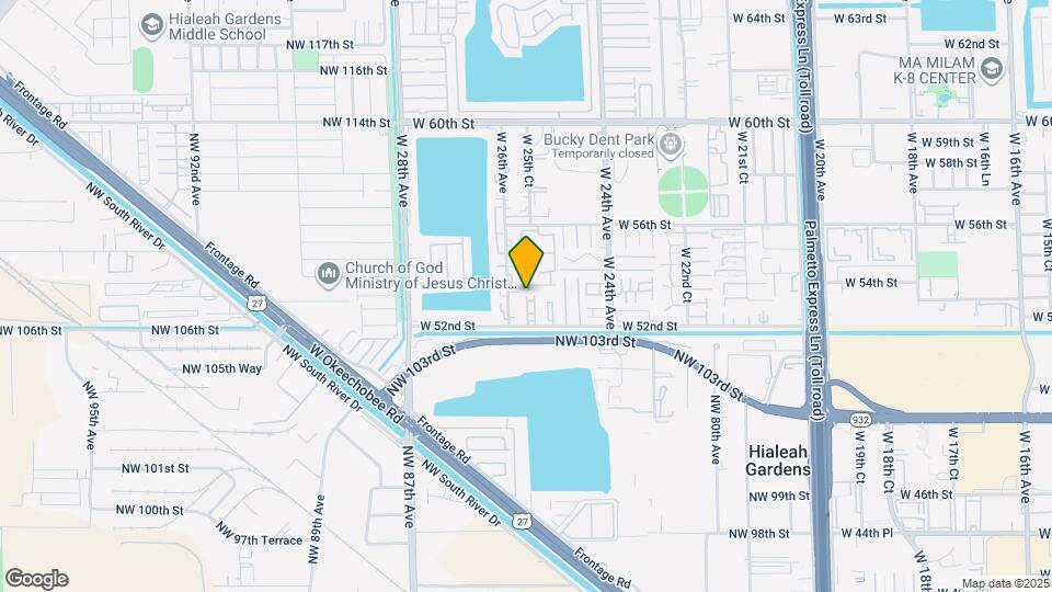 2555 W 53rd St Map and Location Details