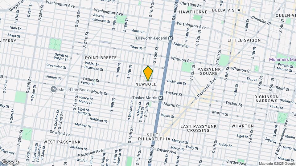 1527 S Hicks St Map and Location Details