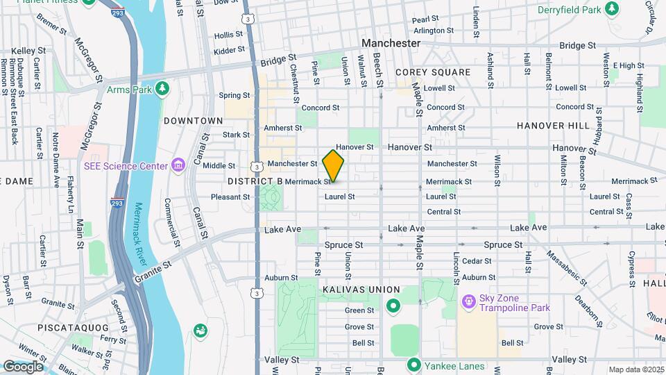 165 Merrimack St, Unit 2 Map and Location Details