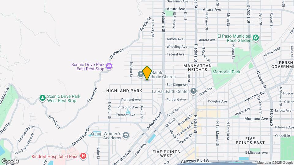 2413 San Diego Ave Map and Location Details