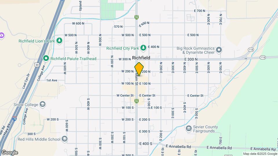 146 N Main St Map and Location Details