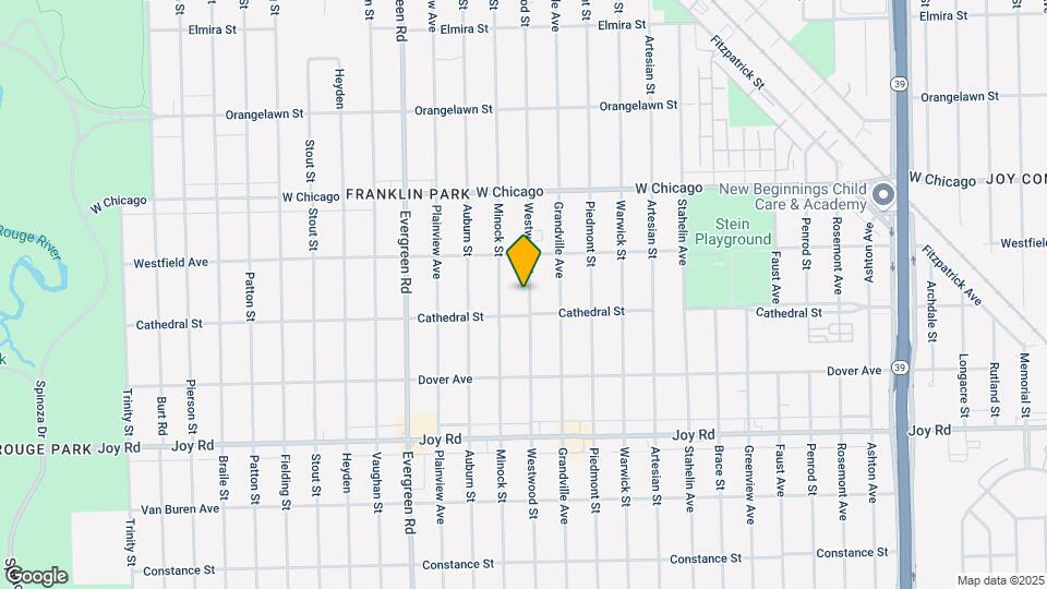 9229 Westwood St Map and Location Details