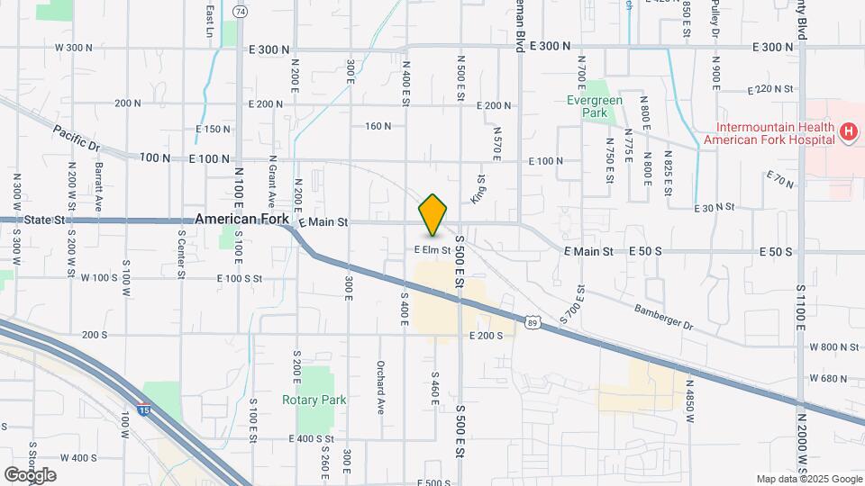 469 E Elm St Map and Location Details