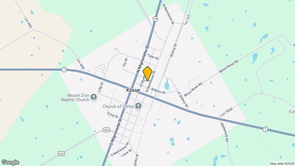 205 N Narcissus St Map and Location Details