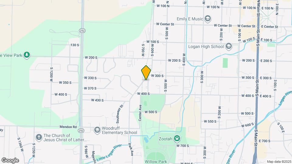 325 S 600 W Map and Location Details