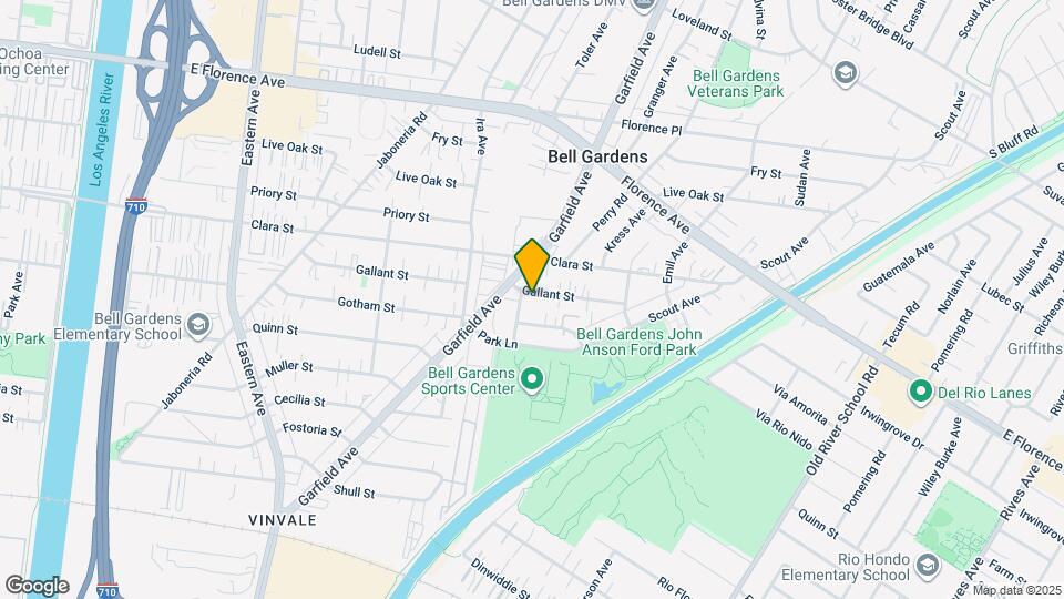 6324 Gallant St Map and Location Details
