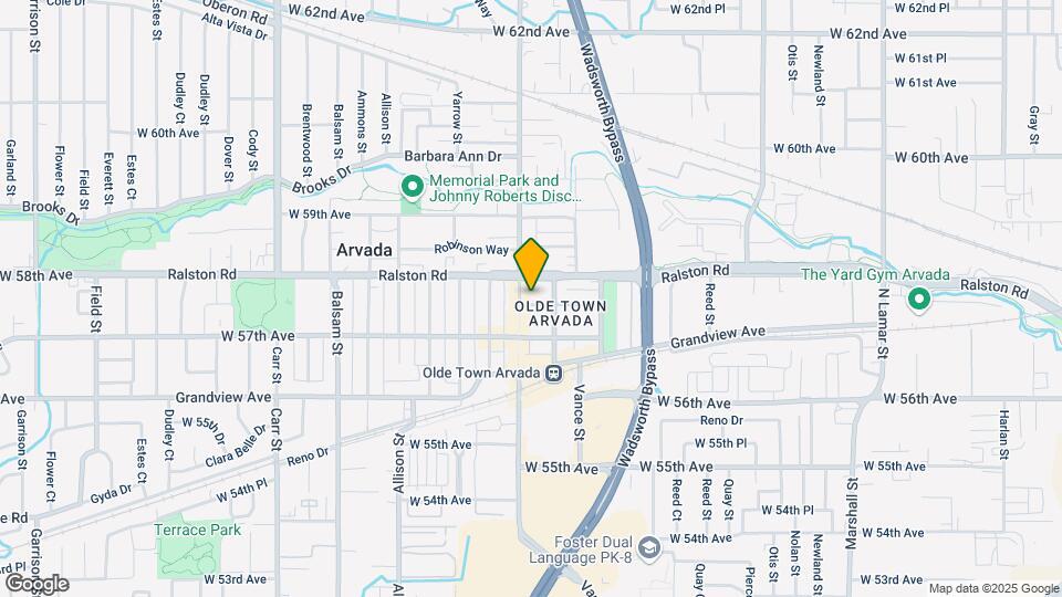 5760 Olde Wadsworth Blvd Map and Location Details