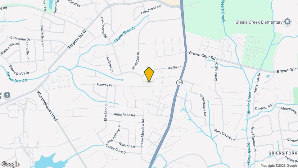 5915 Fenway Dr Map and Location Details