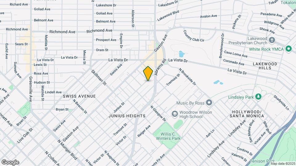 6110 Junius St Map and Location Details
