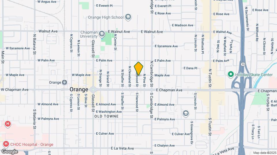 704 E Maple Ave Map and Location Details