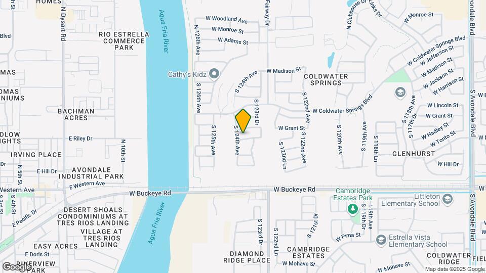 12388 W Sherman St Map and Location Details