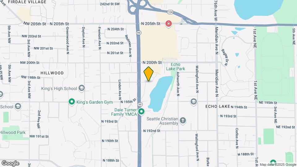 1127 N 198th St, Unit #A-301 Map and Location Details