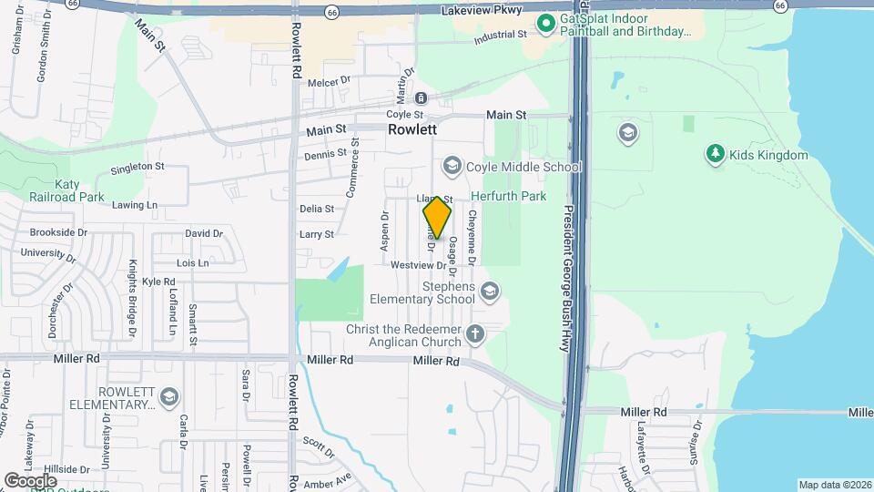 4110 Skyline Dr Map and Location Details