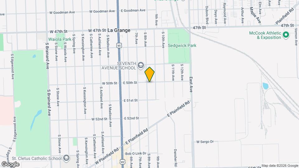 801 S 8th Ave Mapa y Detalles de la Ubicación
