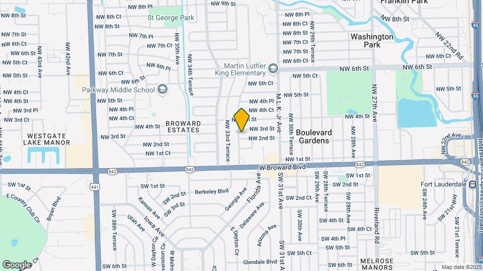 205 NW 33rd Ave Map and Location Details