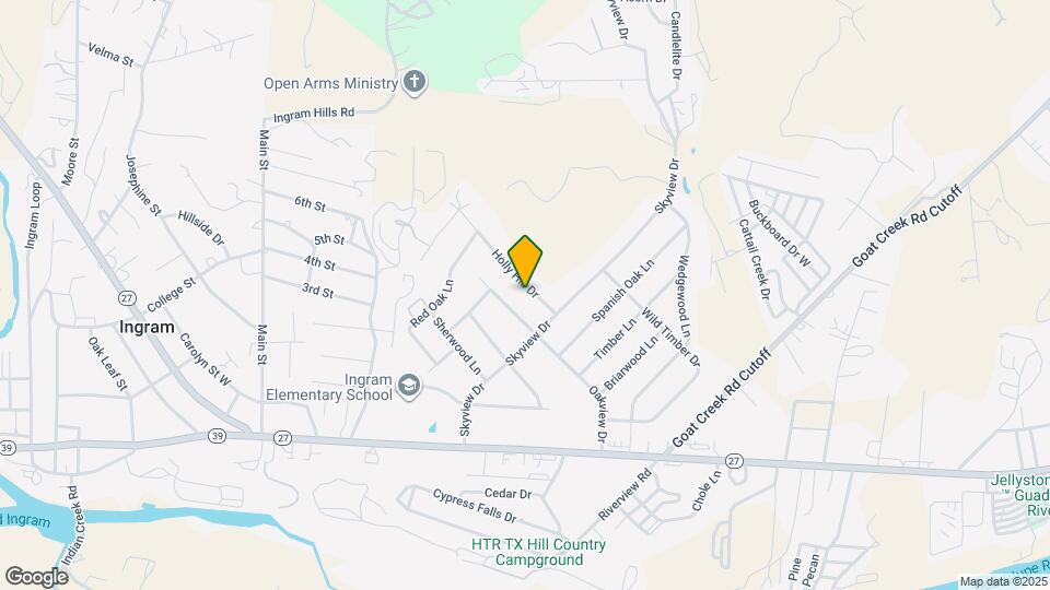 108 Holly Hill Dr Map and Location Details