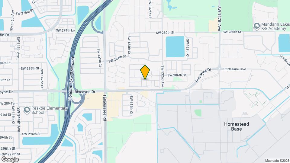 28702 SW 133rd Ct Map and Location Details