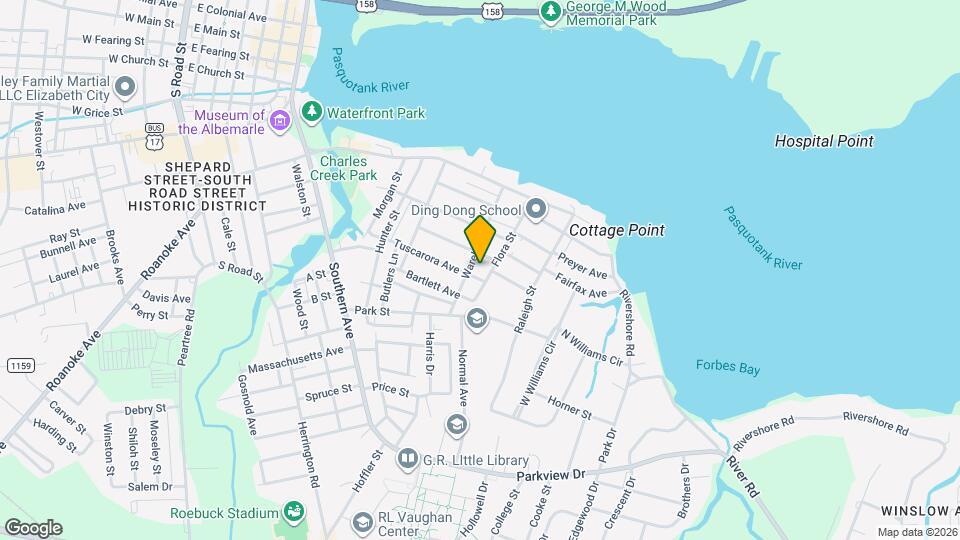 1004 Tuscarora Ave Map and Location Details