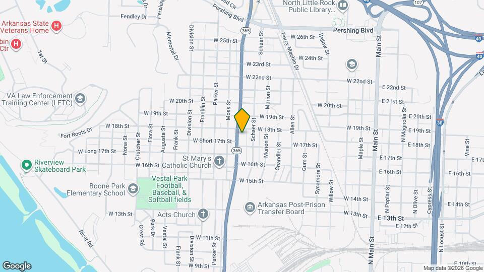 1712 Pike Ave Map and Location Details