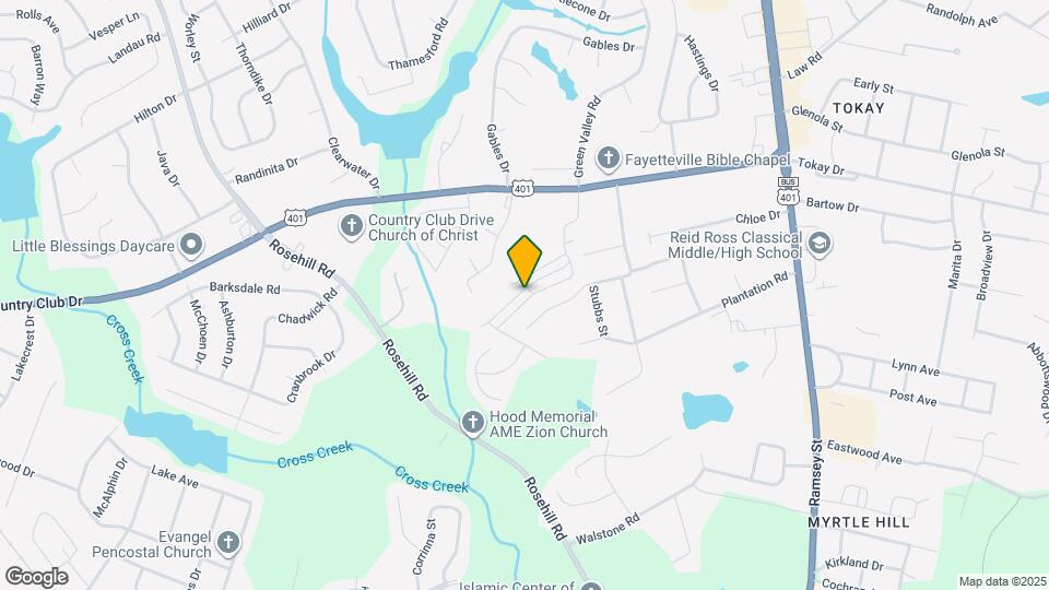 3168 Green Valley Rd Map and Location Details