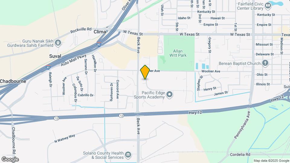 1801 Rhine Ct Map and Location Details