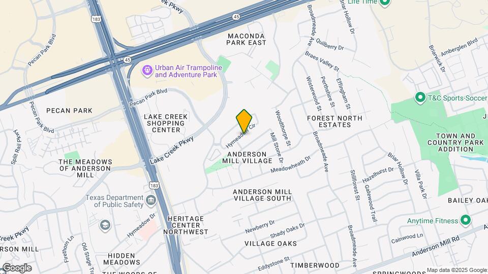 13512 Hymeadow Cir Map and Location Details