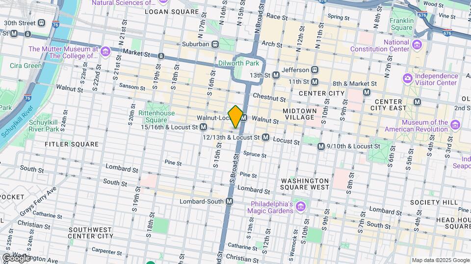 1425 Locust St Map and Location Details
