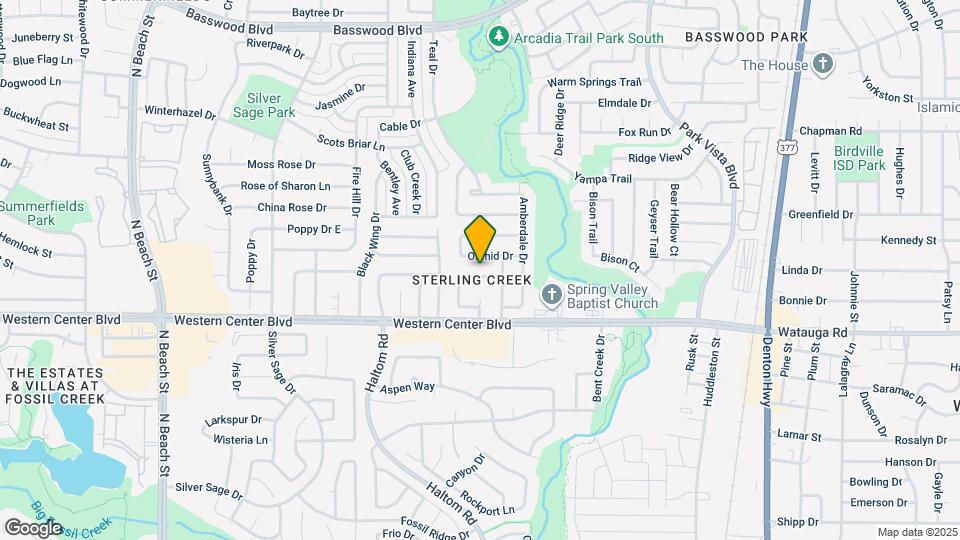 4921 Tulip Ln Map and Location Details
