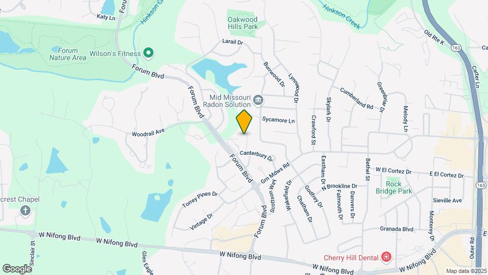 3307 Belle Meade Dr Map and Location Details