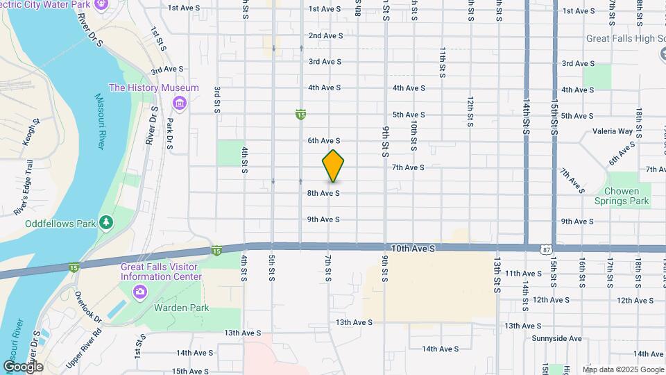 701 8th Ave S Map and Location Details