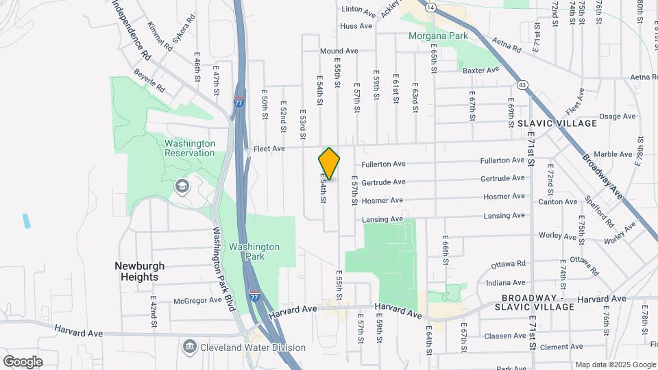 3823 E 54th St Mapa y Detalles de la Ubicación