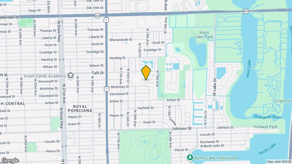 1533 Gabriel St Map and Location Details