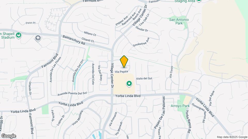 21525 Vía Pepita Map and Location Details