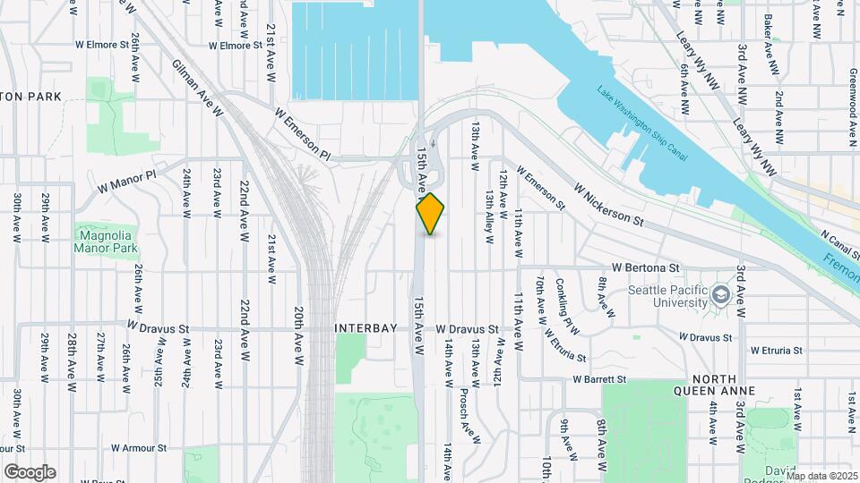 3420 15th Ave W Map and Location Details