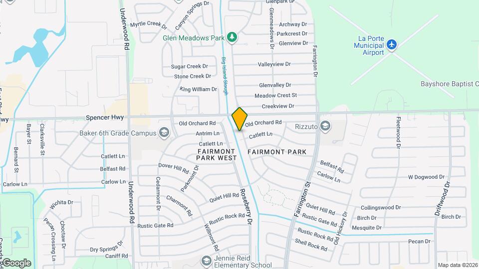 3210 Valley Brook Dr Map and Location Details
